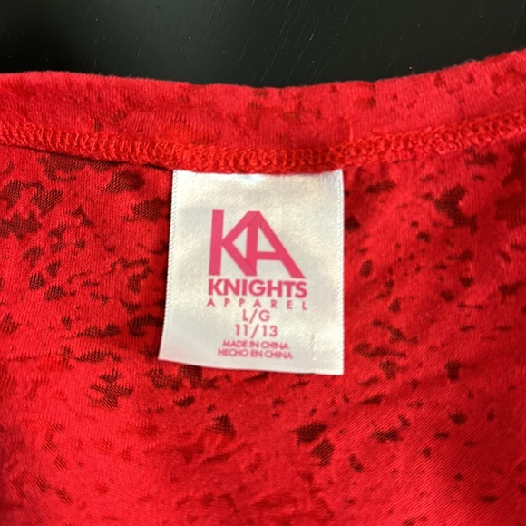 Georgia GA Bulldogs Semi Sheer Red T Shirt, Jr Lg - Picture 4 of 4